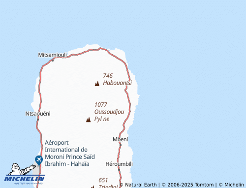 MICHELIN Chézani map - ViaMichelin