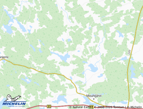 MICHELIN-Landkarte Kortejärvi - ViaMichelin