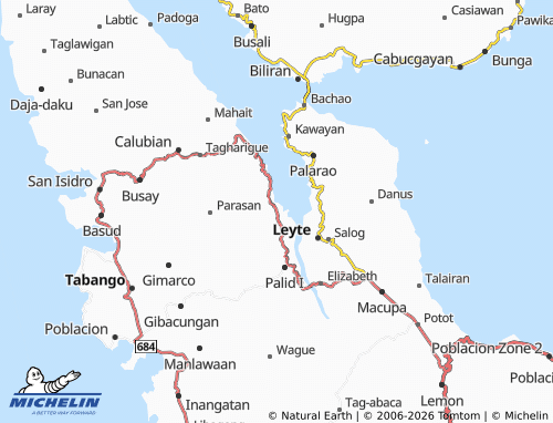 Mappa MICHELIN Tigbawan - ViaMichelin
