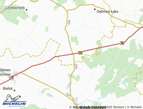 MICHELIN Lipnica map - ViaMichelin