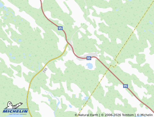 MICHELIN Glommersträsk map - ViaMichelin