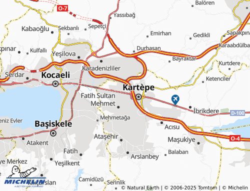 MICHELIN İstasyon map - ViaMichelin