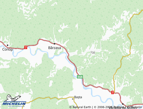 Carte MICHELIN Căpruța - ViaMichelin