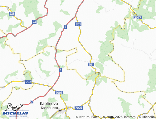 MICHELIN Prohlada map - ViaMichelin