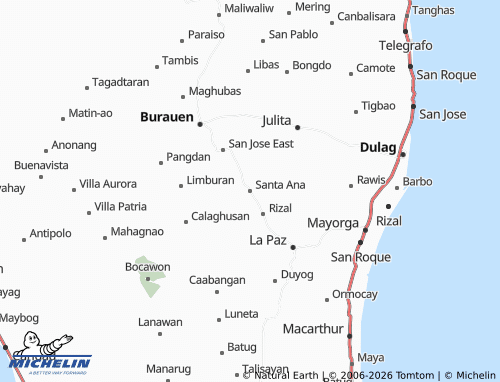MICHELIN Santa Ana map - ViaMichelin