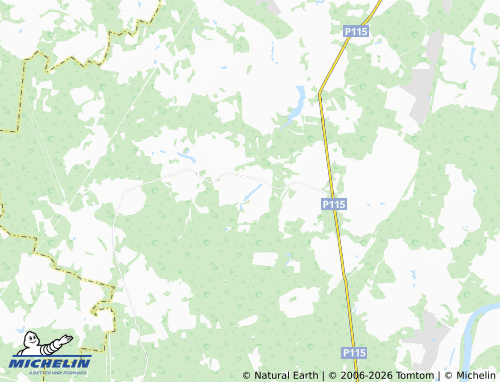 Carte MICHELIN Sentsovo - ViaMichelin