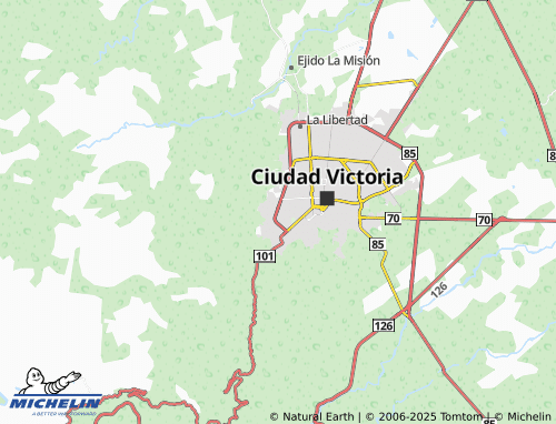 MICHELIN La Gloria map - ViaMichelin