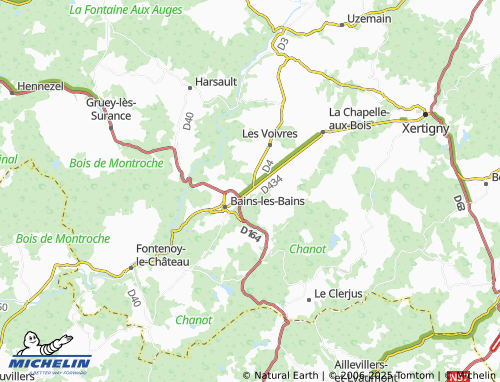 Carte MICHELIN La Rappe - ViaMichelin