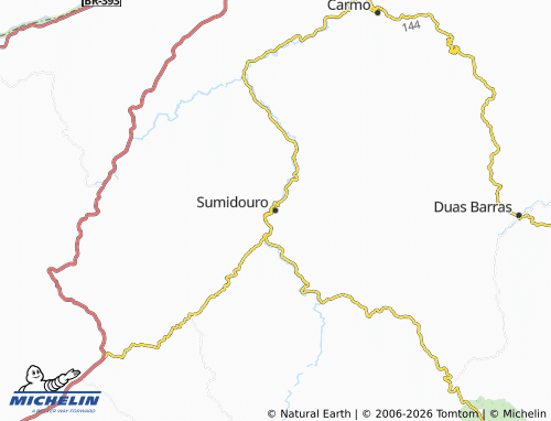 MICHELIN-Landkarte Sumidouro - ViaMichelin