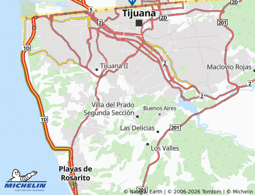 Mapa MICHELIN Genaro Vázquez - ViaMichelin