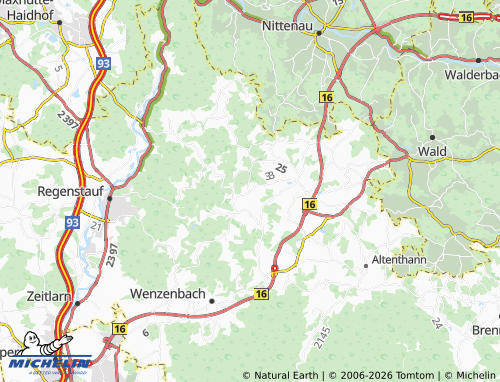 MICHELIN Seibersdorf map - ViaMichelin