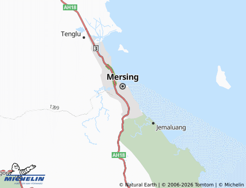 Mappa MICHELIN Taman Nakhoda - ViaMichelin
