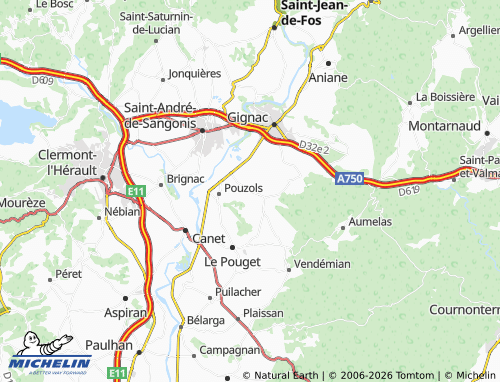 Mappa MICHELIN Popian - ViaMichelin