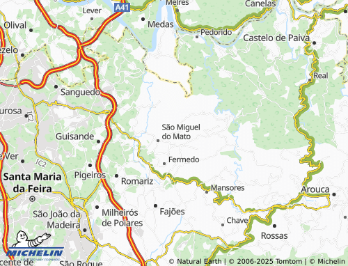 Carte MICHELIN Covelas - ViaMichelin