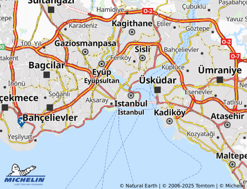 Carte MICHELIN Süleymaniye - ViaMichelin