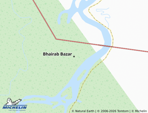 Mapa MICHELIN Bhairab Bazar - ViaMichelin
