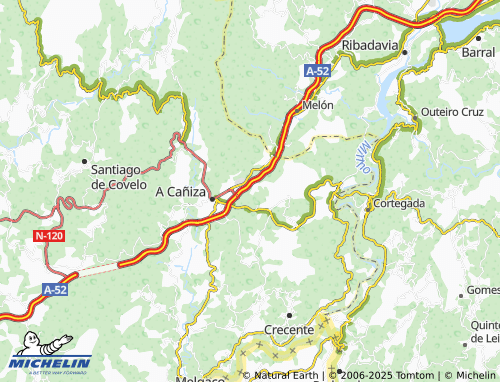 MICHELIN Oroso (Santa María) map - ViaMichelin