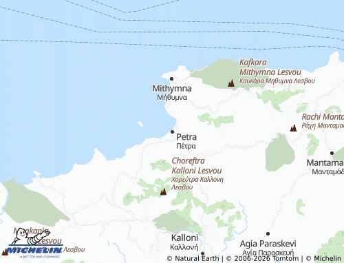 MICHELIN Petra map - ViaMichelin