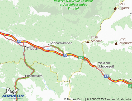 Carte MICHELIN Sonnberg - ViaMichelin