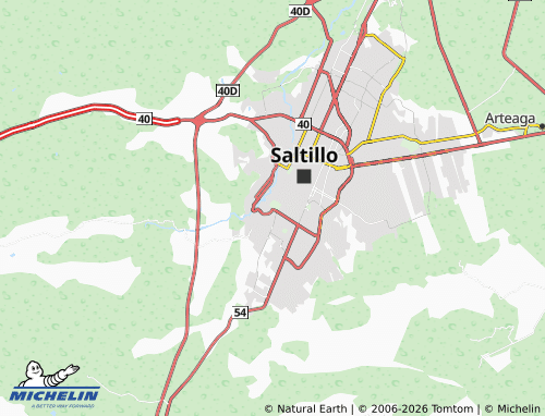 Mappa MICHELIN Patria Libre - ViaMichelin