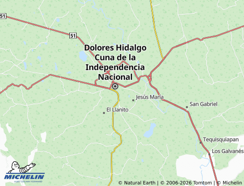 Mappa MICHELIN Ex Hacienda de San Pablo - ViaMichelin