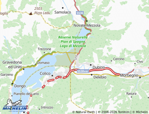 MICHELIN Nigolo map - ViaMichelin