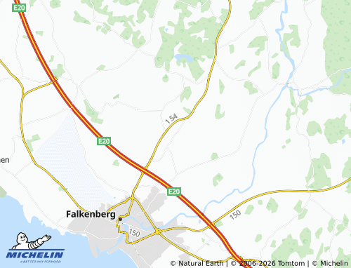MICHELIN-Landkarte Vinberg - ViaMichelin