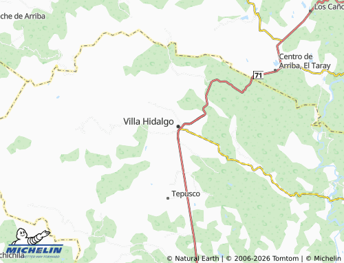 Mappa MICHELIN Vista Hermosa - ViaMichelin