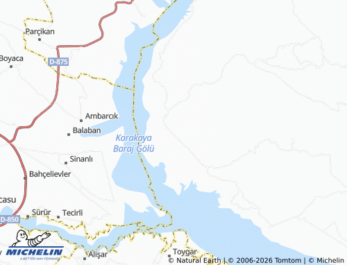 MICHELIN Bilaluşağı map - ViaMichelin
