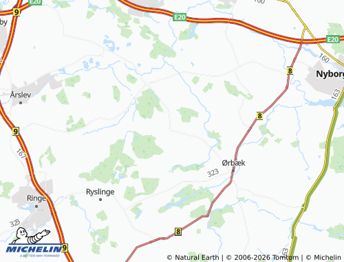 Mappa MICHELIN Herrested - ViaMichelin