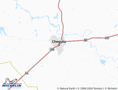 Mapa MICHELIN Chegutu - ViaMichelin