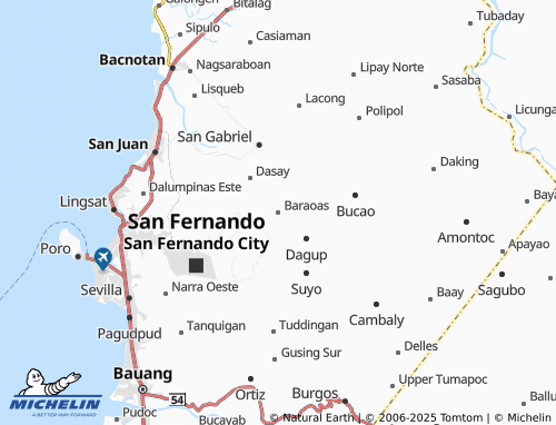 MICHELIN Baraoas map - ViaMichelin