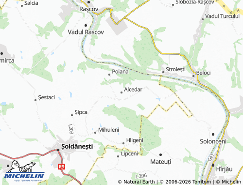 Mapa MICHELIN Alcedar - ViaMichelin
