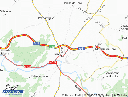 MICHELIN Tagarabuena map - ViaMichelin