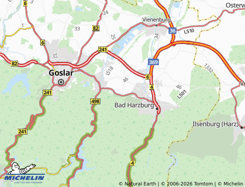 MICHELIN Göttingerode map - ViaMichelin