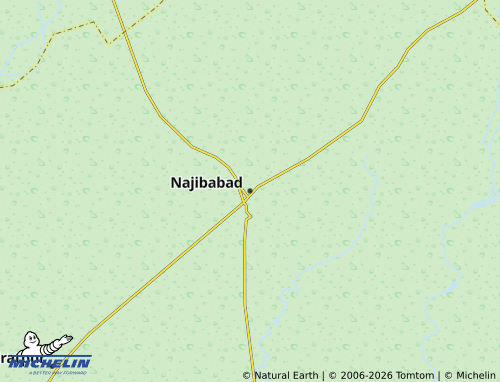 Carte MICHELIN Najibabad - ViaMichelin