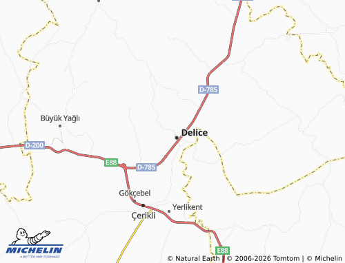 MICHELIN Hürriyet map - ViaMichelin