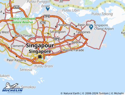 Kaart MICHELIN Telok Kurau - ViaMichelin
