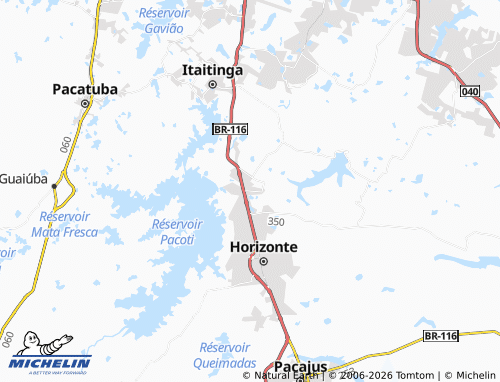 Mapa MICHELIN Justiniano Serpa - ViaMichelin