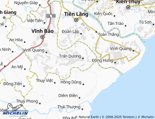 MICHELIN-Landkarte Vĩnh Tiến - ViaMichelin