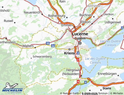 Mapa MICHELIN Ehrendingen - ViaMichelin