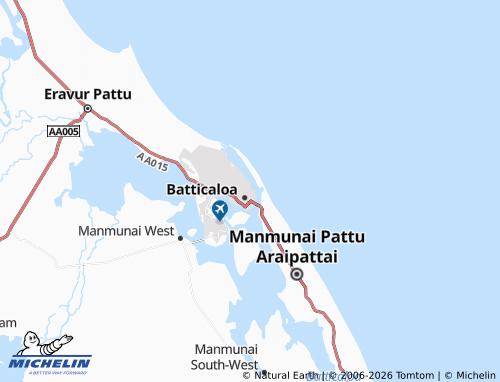 Mappa MICHELIN Periya Uppodai - ViaMichelin