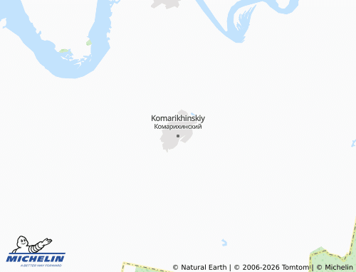 MICHELIN-Landkarte Komarikhinskiy - ViaMichelin
