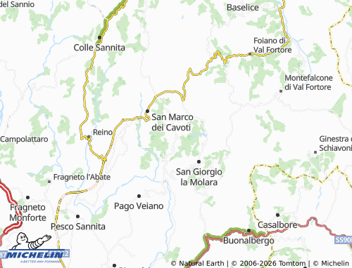 Mapa MICHELIN Molinara - ViaMichelin