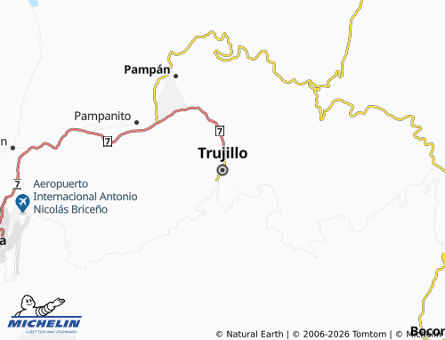 Carte MICHELIN Trujillo - ViaMichelin
