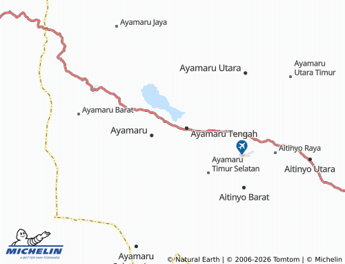 Mapa MICHELIN Semu - ViaMichelin
