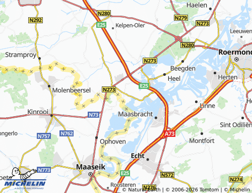 Carte MICHELIN Thorn - ViaMichelin