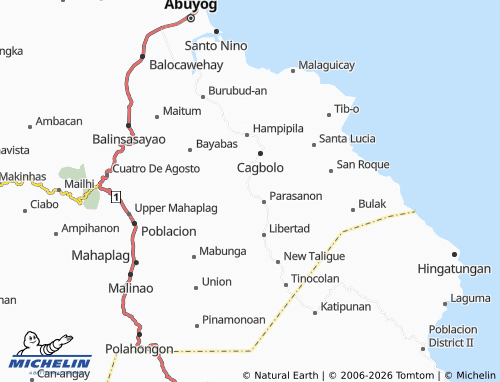 MICHELIN Tuy-a map - ViaMichelin