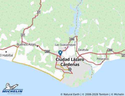 Mapa MICHELIN El Mirador Aníbal Ponce - ViaMichelin