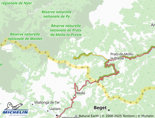 MICHELIN La Forge map - ViaMichelin